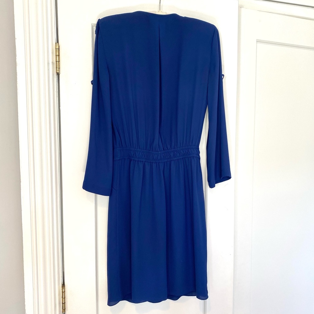 BCBG MazAzria Silk Long-Sleeve Dress Size XXS